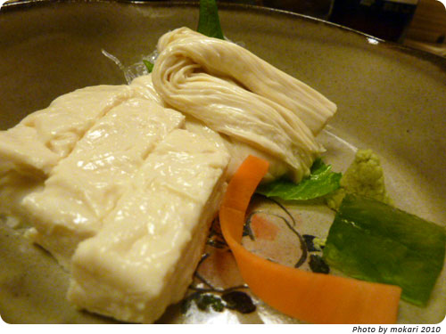 20100323-13　烏丸「湯葉と豆腐の店　梅の花」（1）