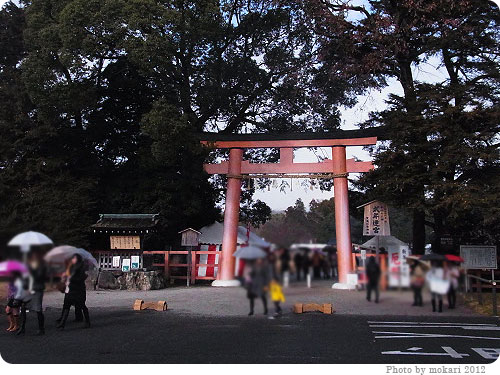 20120103-4 2012年新年、上賀茂神社へ。